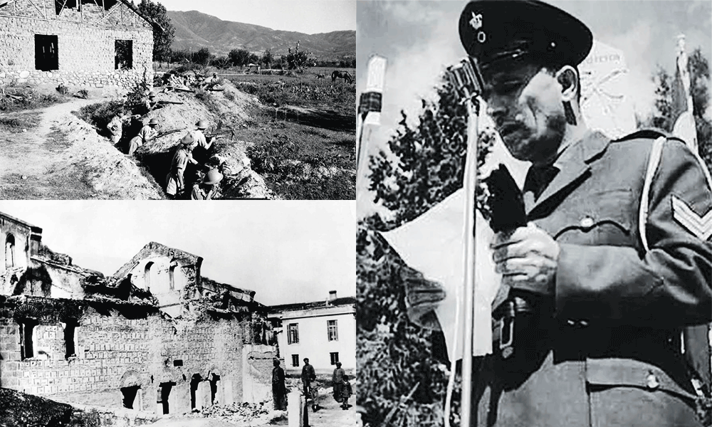 Epíthesi ston Stathmó Chorofylakís tou Litóchorou apó tous Antártes - I Archí tou Emfylíou stin Elláda