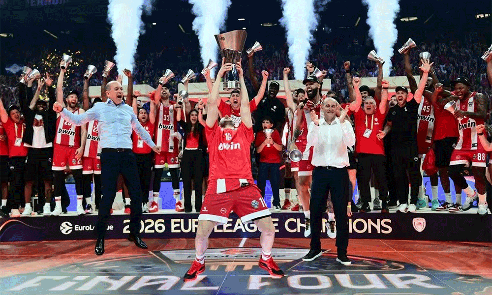 Euroleague O Olympiakós eínai xaná protathlitís Evrópis
