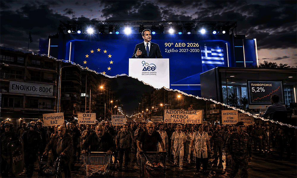 90i DETH kókkino i akríveia Syntáxeis ENFIA kai to pakéto Mitsotáki gia to 2027