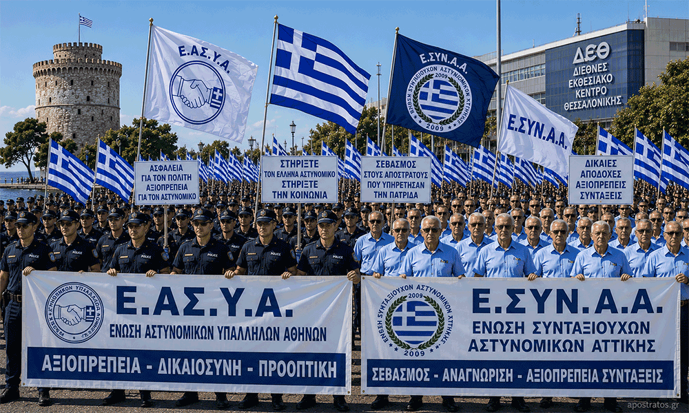 Koiní anakoínosi ESYNAA kai EASYA gia symmetochí sti synkéntrosi tis DETH