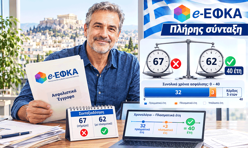 Plasmatiká éti Sýntaxi sta 62 me 40etía
