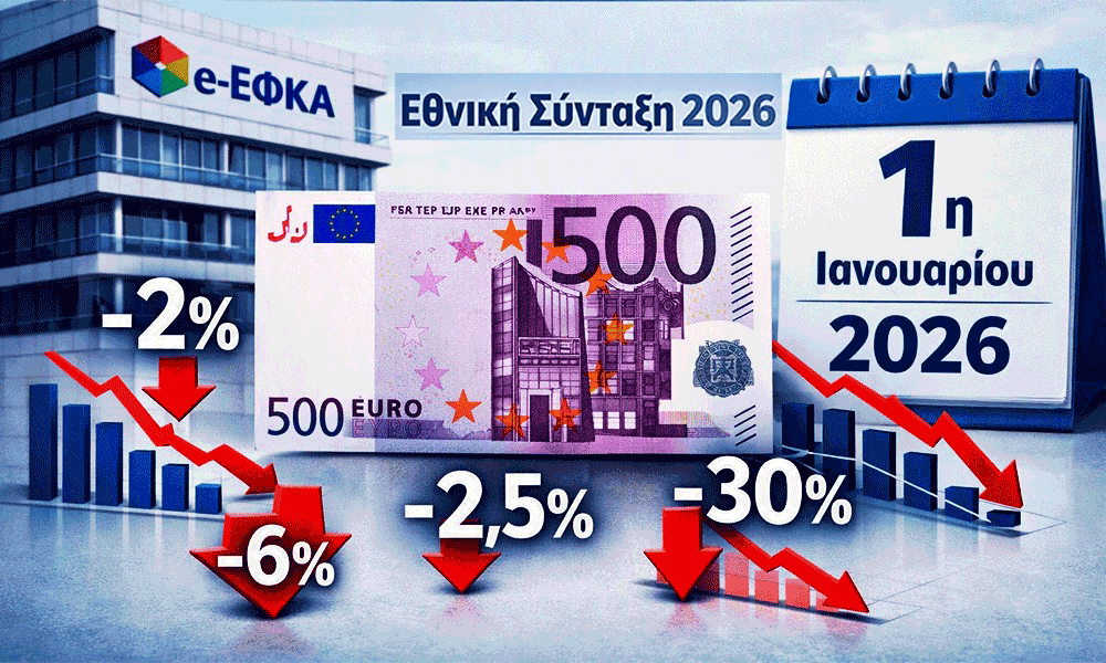 Εθνική Σύνταξη, Συντάξεις 2026, e-ΕΦΚΑ, Ασφάλιση, Συνταξιοδότηση, Οικονομία, Κοινωνική Ασφάλιση, Φορέας Κοινωνικής Ασφάλισης,