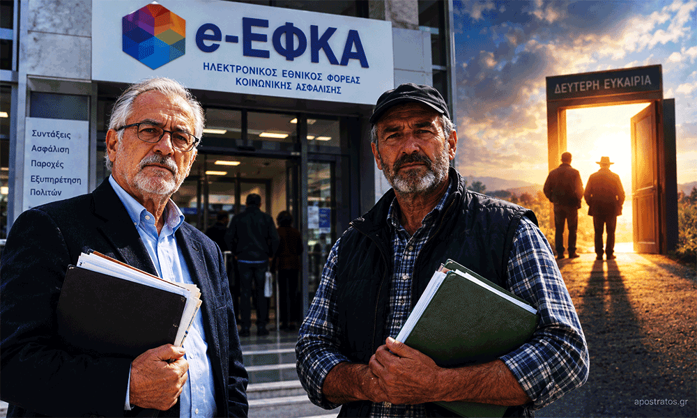EFKA Sýntaxi me Chréi éos 30000€ I Défteri Efkairía 2026